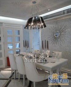 天津月光園西式古典三居室裝修效果圖 176平米5萬裝修設(shè)計案例 天津房天下家居裝修網(wǎng)